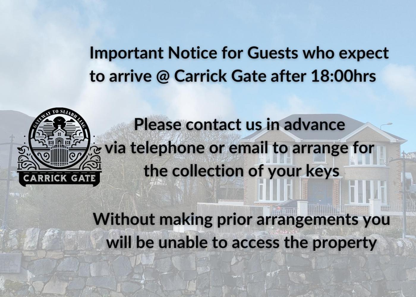 Hotel Carrick Gate Exterior foto